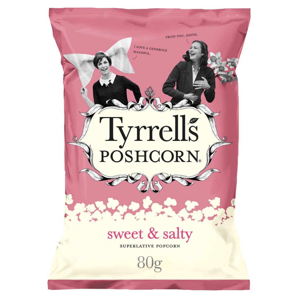 Tyrrells Sweet & Salty Popcorn 80 g