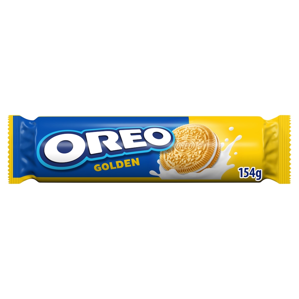 Oreo Golden Biscuits Filled with Vanilla Flavoured Filling 154 g