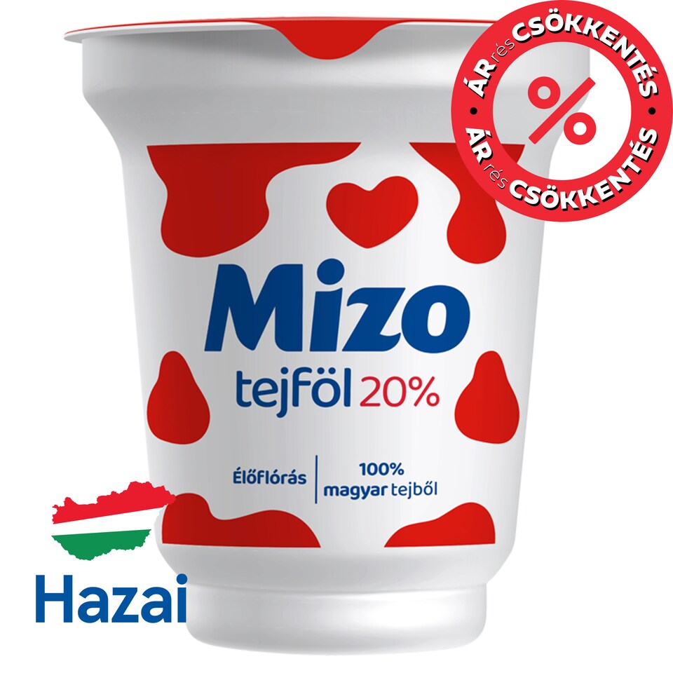 Mizo tejföl 20% 150 g 1. kép