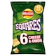 image 3 of Walkers Squares Cheese & Onion Flavour Potato Snacks 6x22g