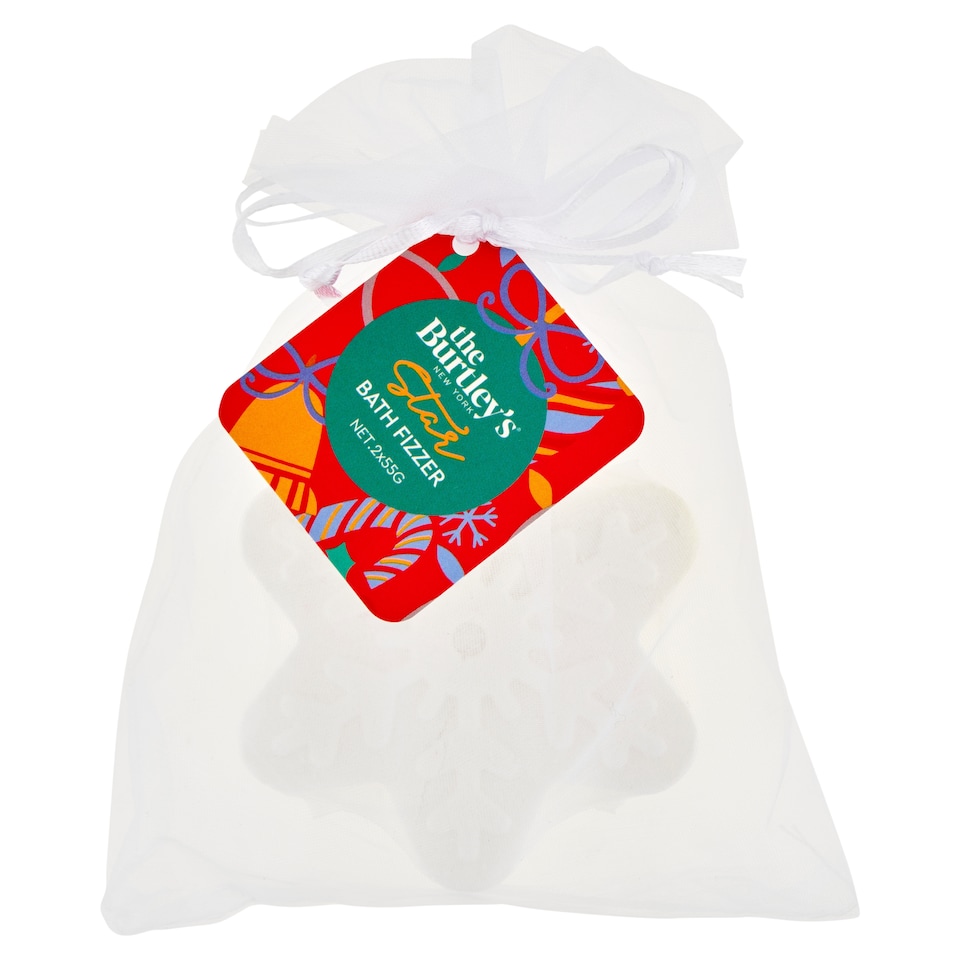 The Burtley's vanília illatú csillag fürdőbomba 2 x 55 g