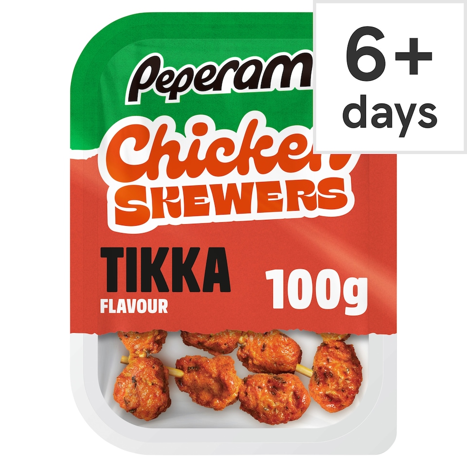 Peperami Chicken Skewers Kickin Tikka (10x10g) 100g