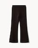 image 4 of F&F Girls Cotton Rich Ribbed Leggings in Brown