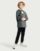 image 2 of F&F Boys Hooded Raincoat in Grey