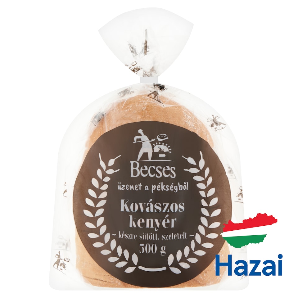 Becses Ready-Baked Sliced Sourdough Bread 500 g