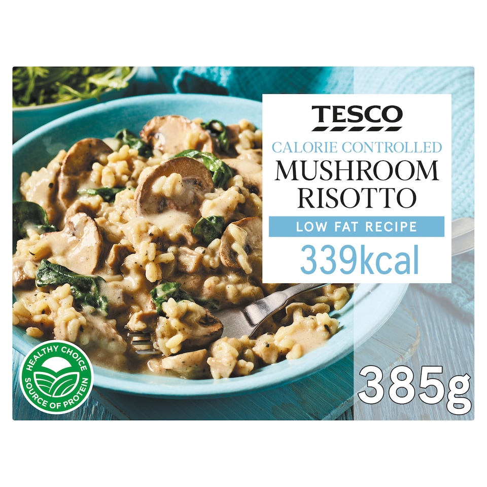 Tesco Mushroom Risotto 385G
