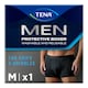 image 1 of TENA MEN Washable Incontinence Boxer Black Size Medium
