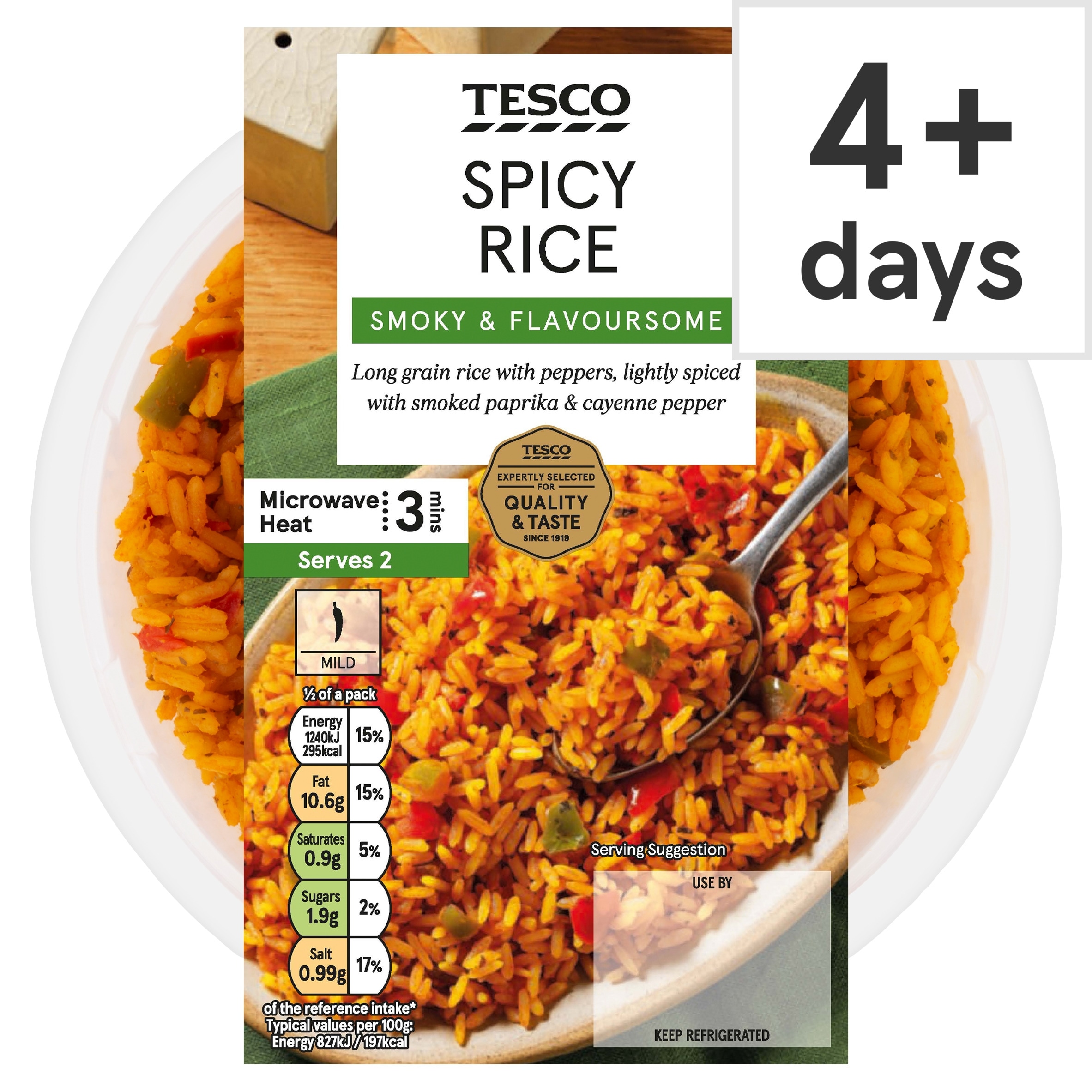 Tesco Rice Tesco Spicy Rice 300g - Tesco Groceries