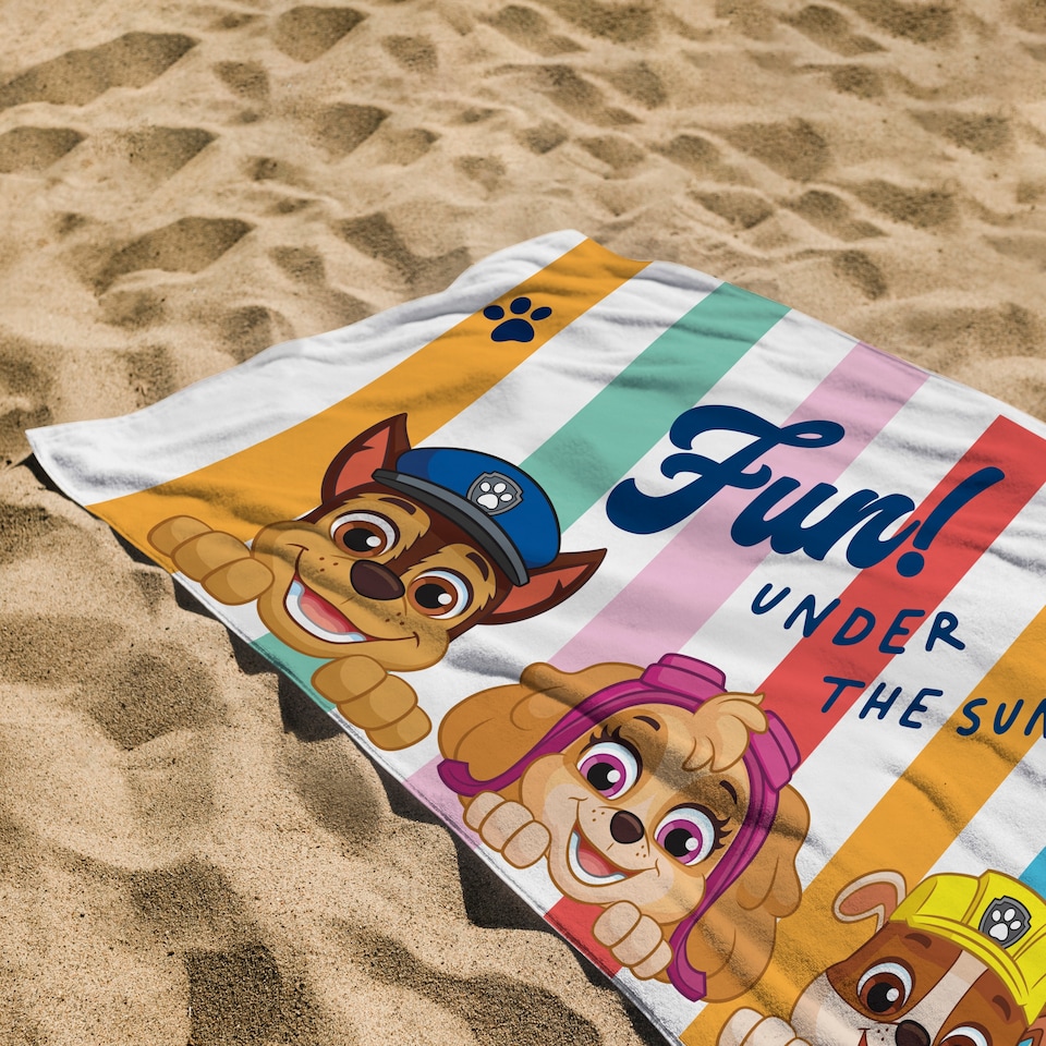 image 1 of PAW PATROL SUMMER TOWEL