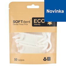 SOFTdent Eco dentálne špáradlá 50 ks