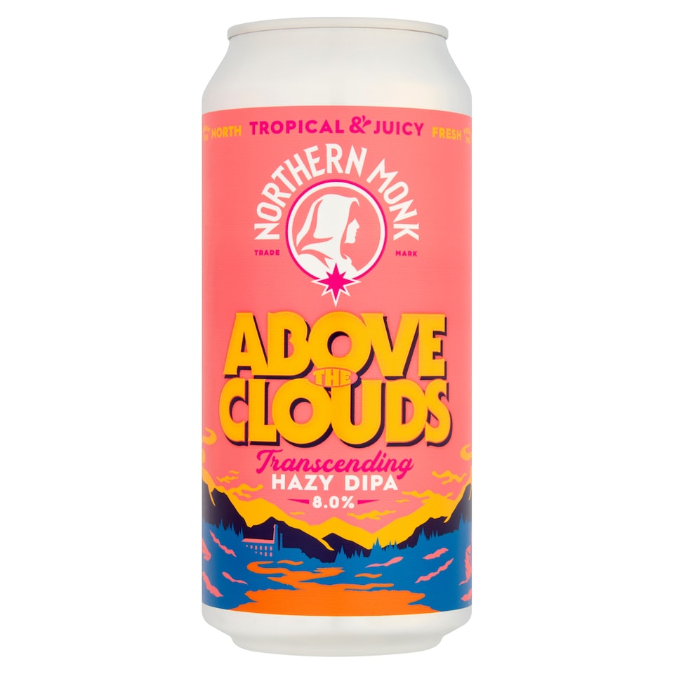 Northern Monk Above The Clouds Transcending Hazy DIPA 440ml