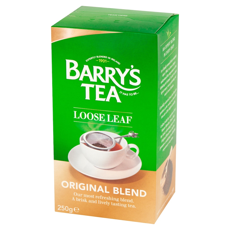 Barry Tea Orgnl Blend Loose Leaf Tea 250G