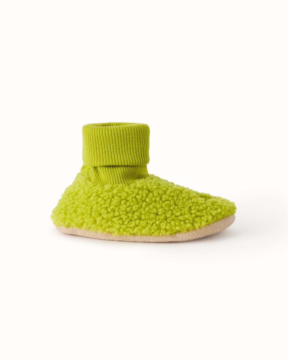 image 1 of The Grinch Borg Booties in Green
