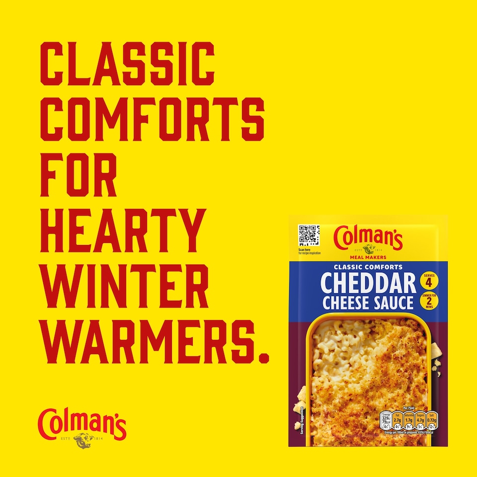 image 1 of Colman's Cheddar Cheese Sauce Mix 40G