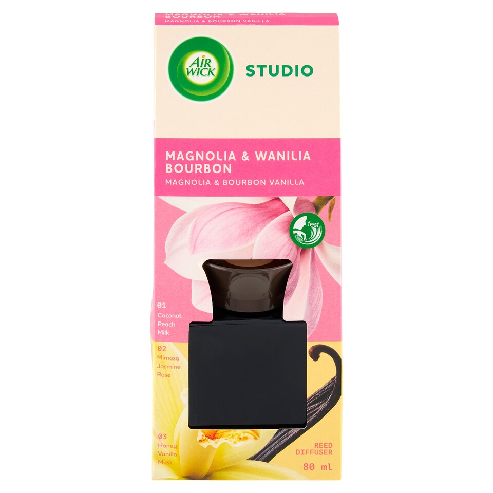 obrázok 1 z Air Wick Vonné tyčinky magnólia a bourbonská vanilka 80 ml