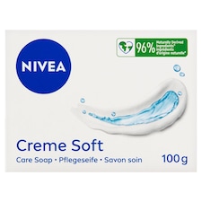 Nivea Creme Soft Ošetrujúce krémové mydlo 100 g