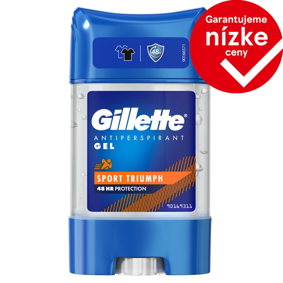 image 1 of Gillette Antiperspirant Deodorant Clear Gel Sport Triumph For Men