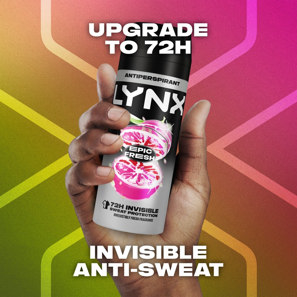 image 1 of Lynx Epic Fresh 72h Antiperspirant Deodorant 150ml