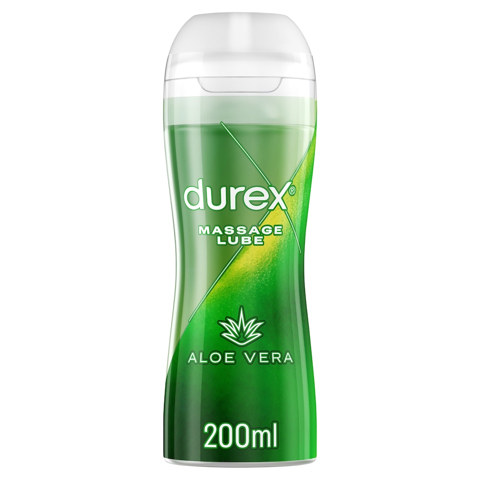 image 1 of Durex Play Massage 2-in-1 Aloe Vera Lubricant Gel 200ml