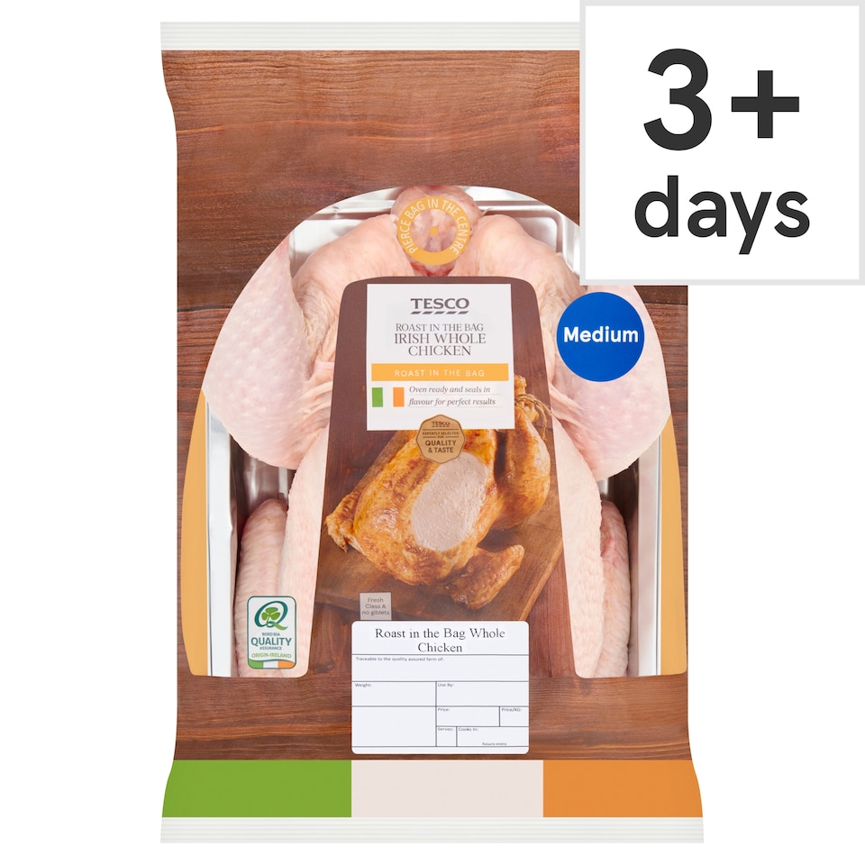Tesco Cook In Bag Chicken 1.5Kg