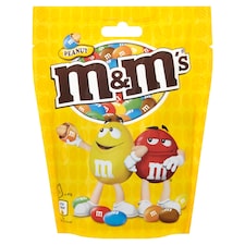M&Ms Peanut Bag 165G