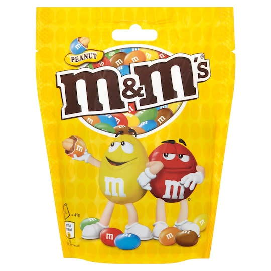 M&Ms Peanut Bag 165G Tesco Groceries