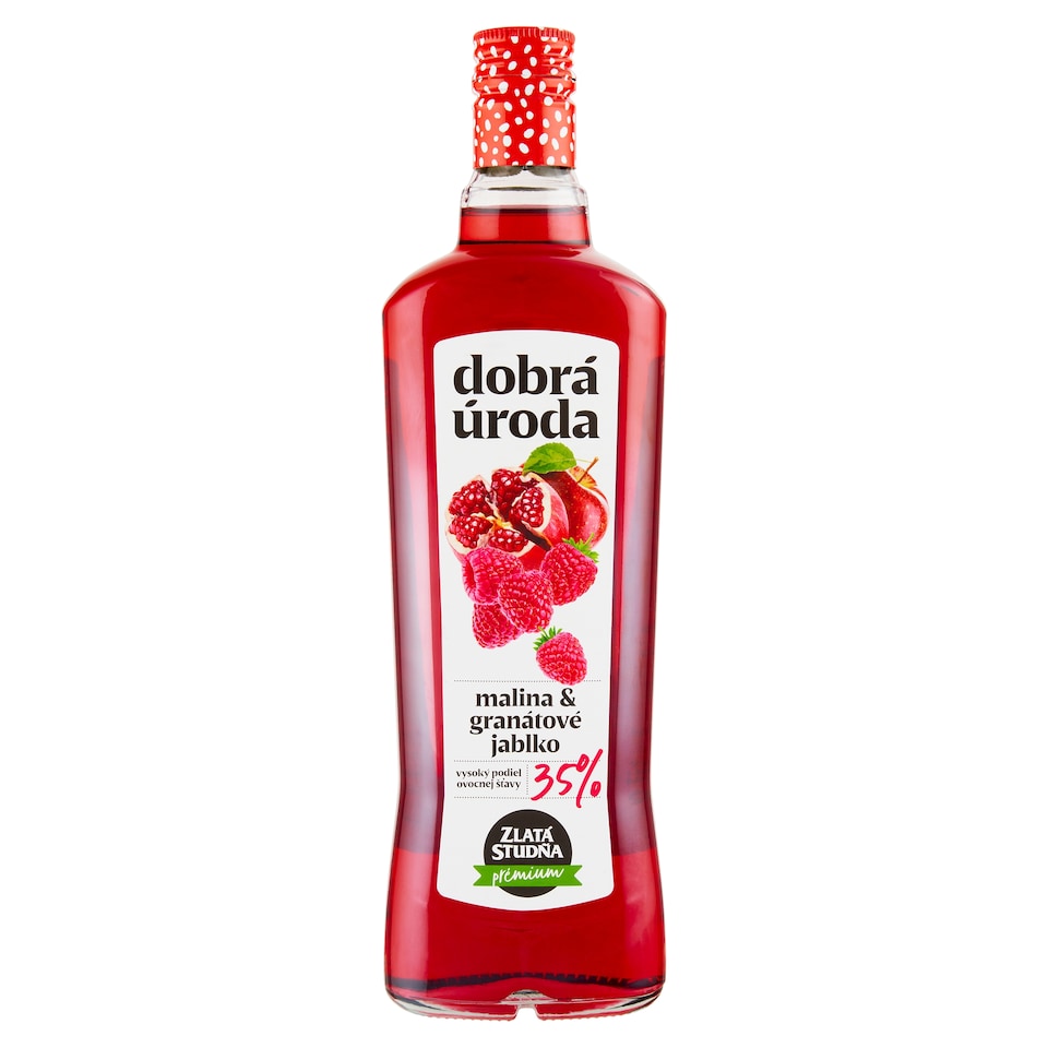 image 1 of Zlatá Studňa Prémium Good Harvest Raspberry & Pomegranate 500 ml