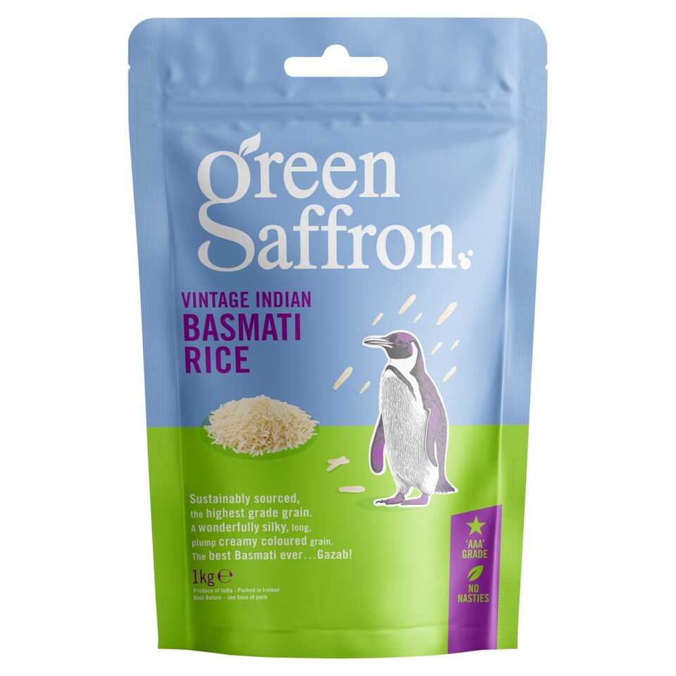 Green Saffron Vintage Indian Basmati Rice 1KG