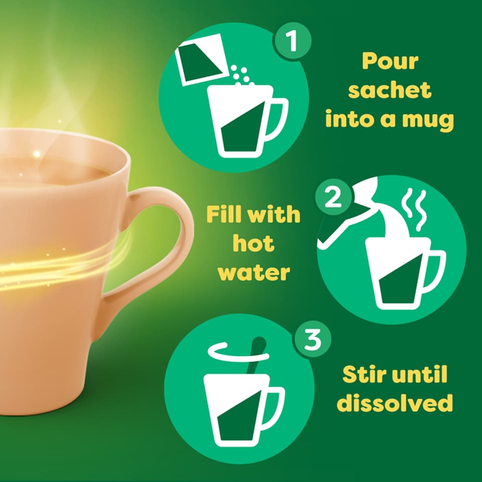 image 1 of Lemsip Max Sachets - Honey & Gingered Powder with Paracetamol 10s