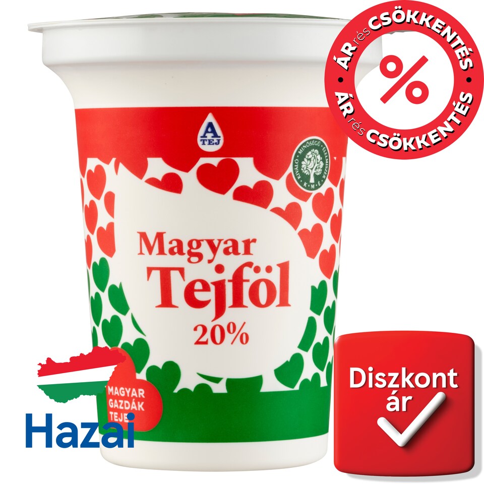 image 1 of Magyar Tejföl Sour Cream 20% 330 g