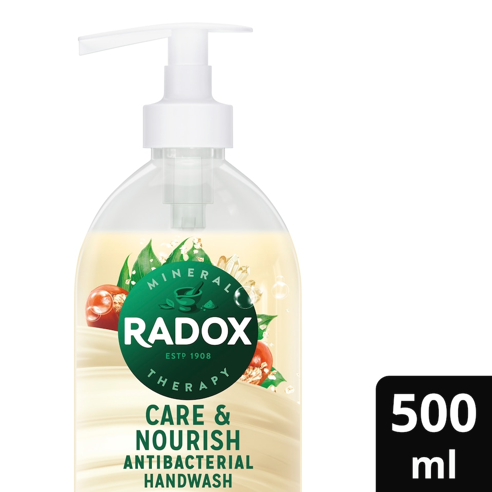 image 1 of Radox Liquid Handwash Care & Nourish 500Ml