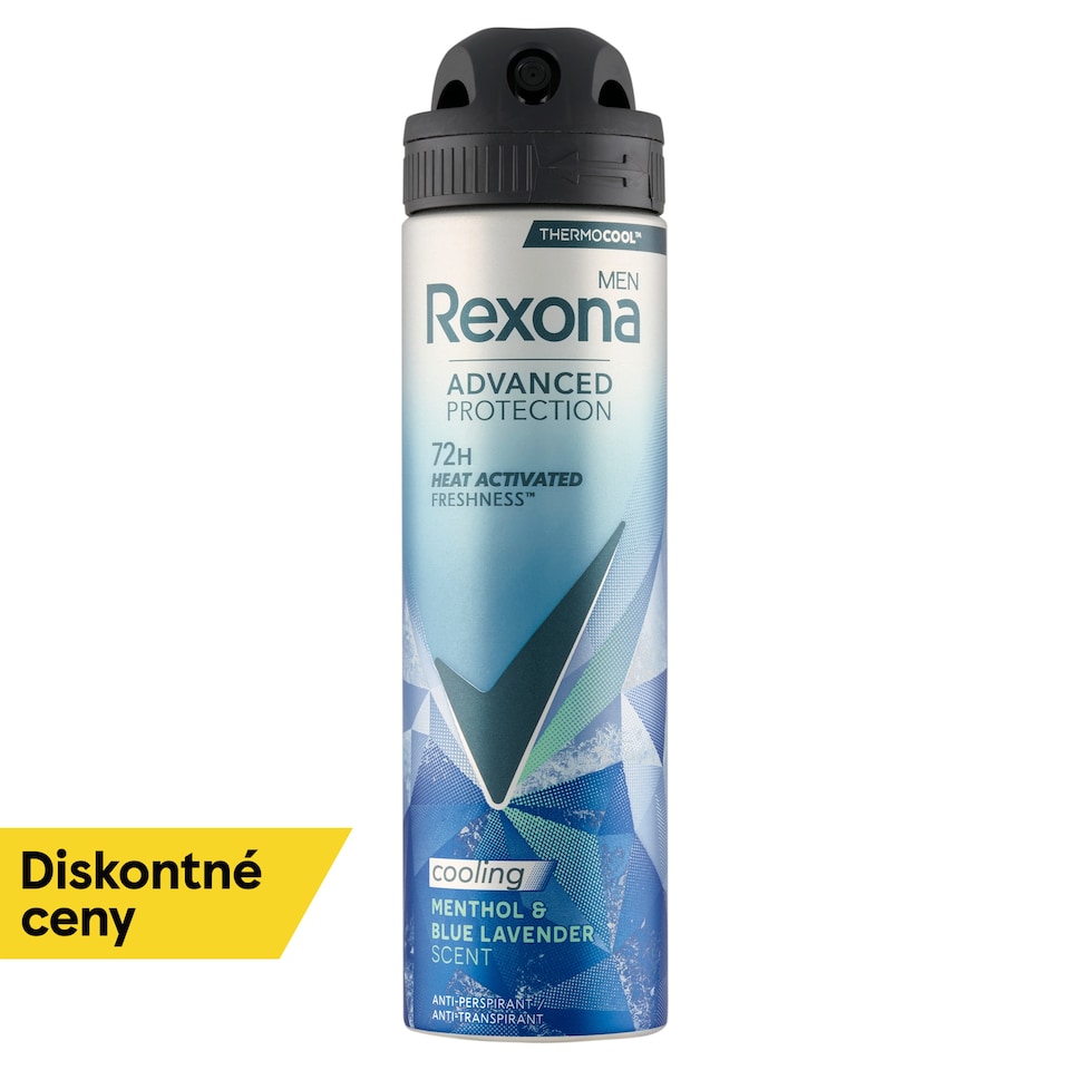 image 1 of Rexona Men Advanced Protection Thermocool Mentol & Blue Lavender Antiperspirant Spray 150 ml