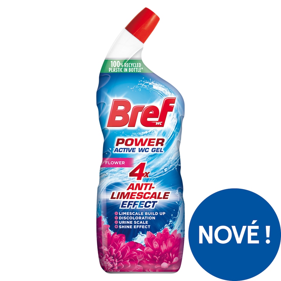 Bref Power Active Gel Flower Toilet Cleaner 750ml