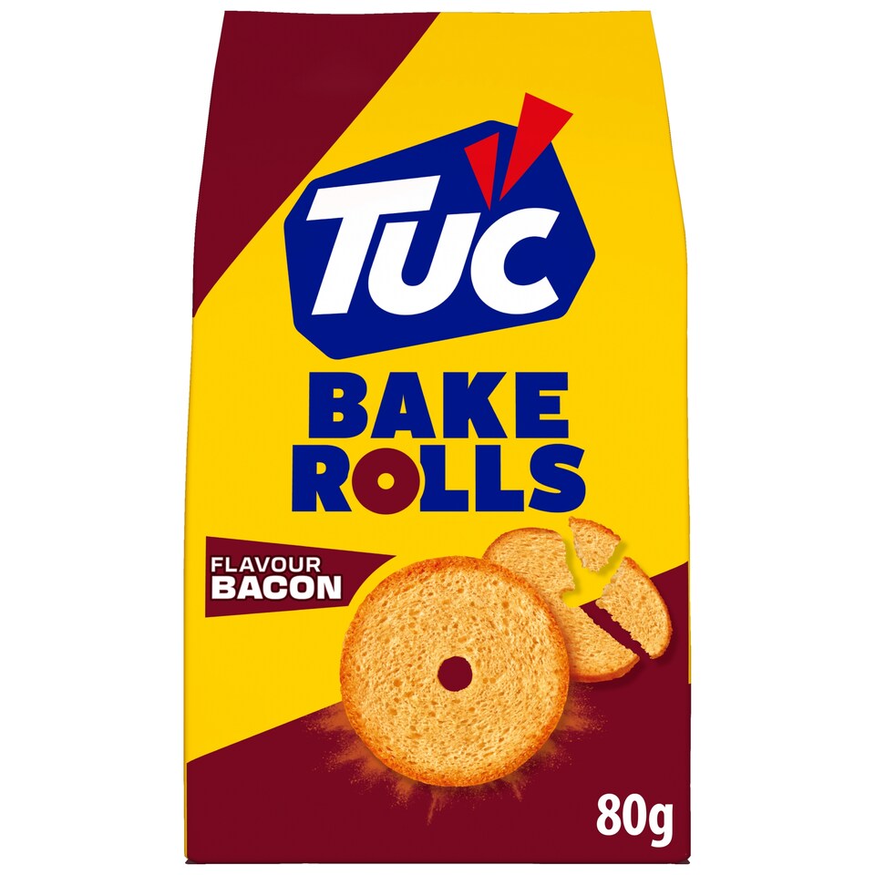 TUC Bake Rolls příchuť Slaninová 80g