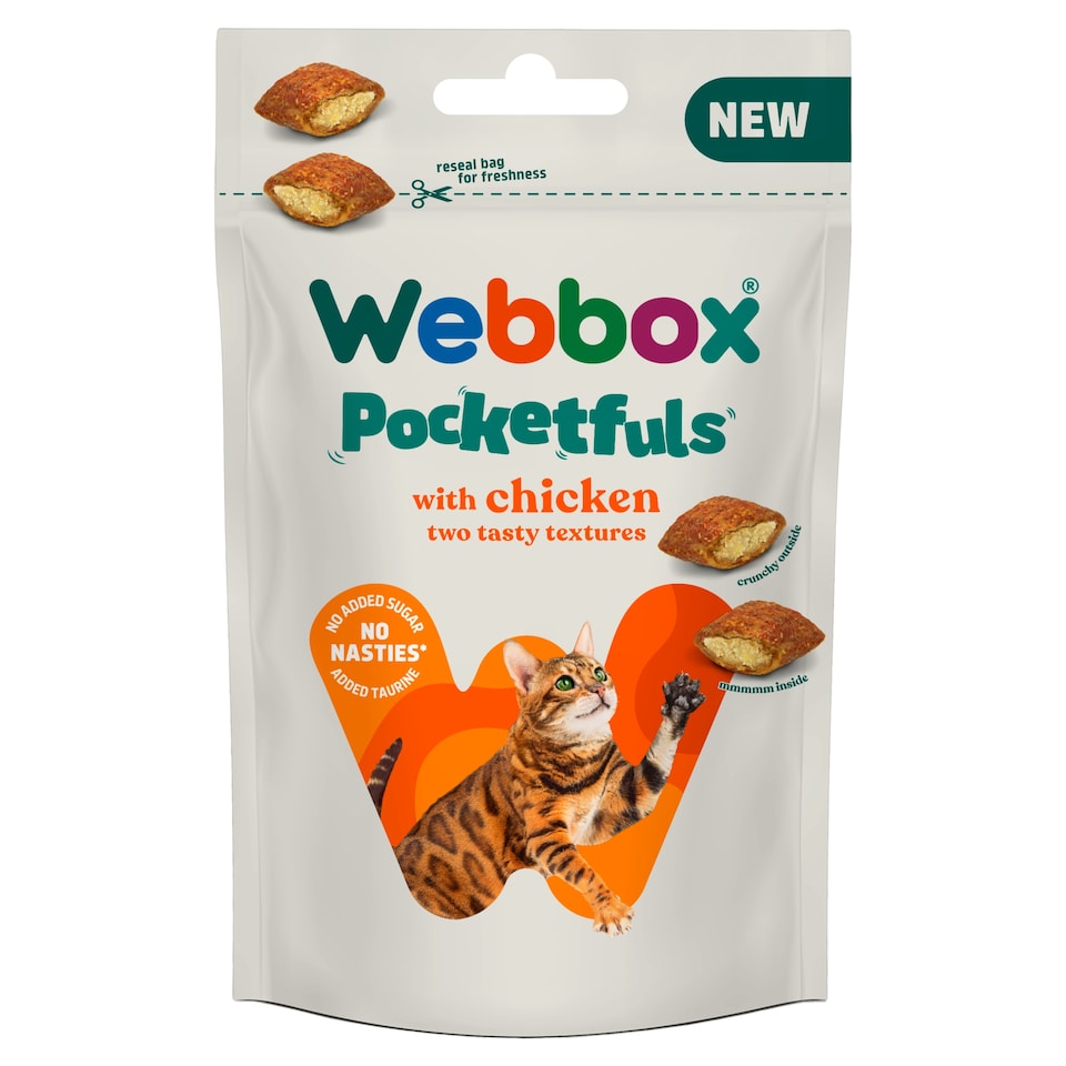 Webbox Pocketfuls Chicken 60g