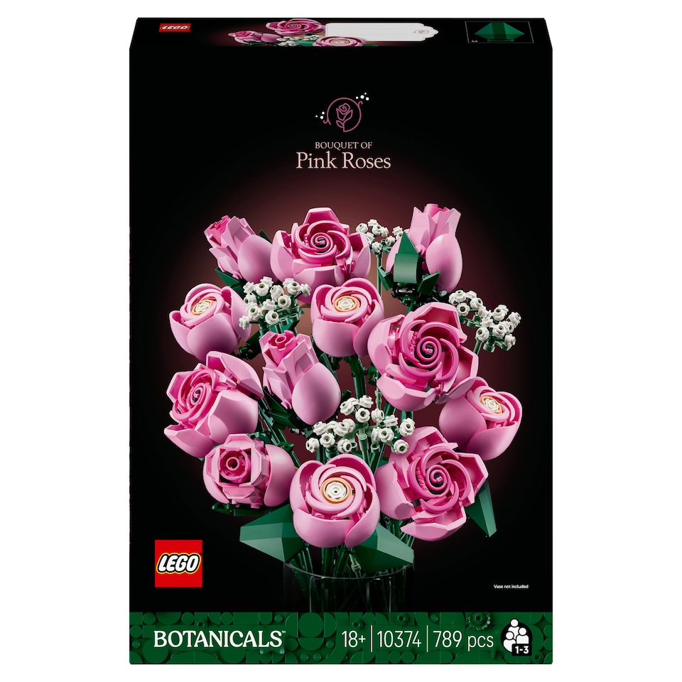 LEGO Botanicals 10374 Rózsaszín rózsacsokor  1. kép