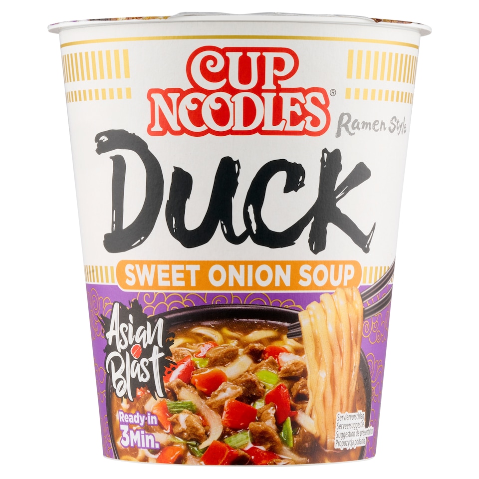 image 1 of Cup Noodles Soup with Instant Noodles with Peking Duck Flavour Asian Style 65g
