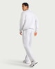 image 3 of F&F Active EVERYHOUR Cotton Rich Open Hem Joggers in Grey Marl