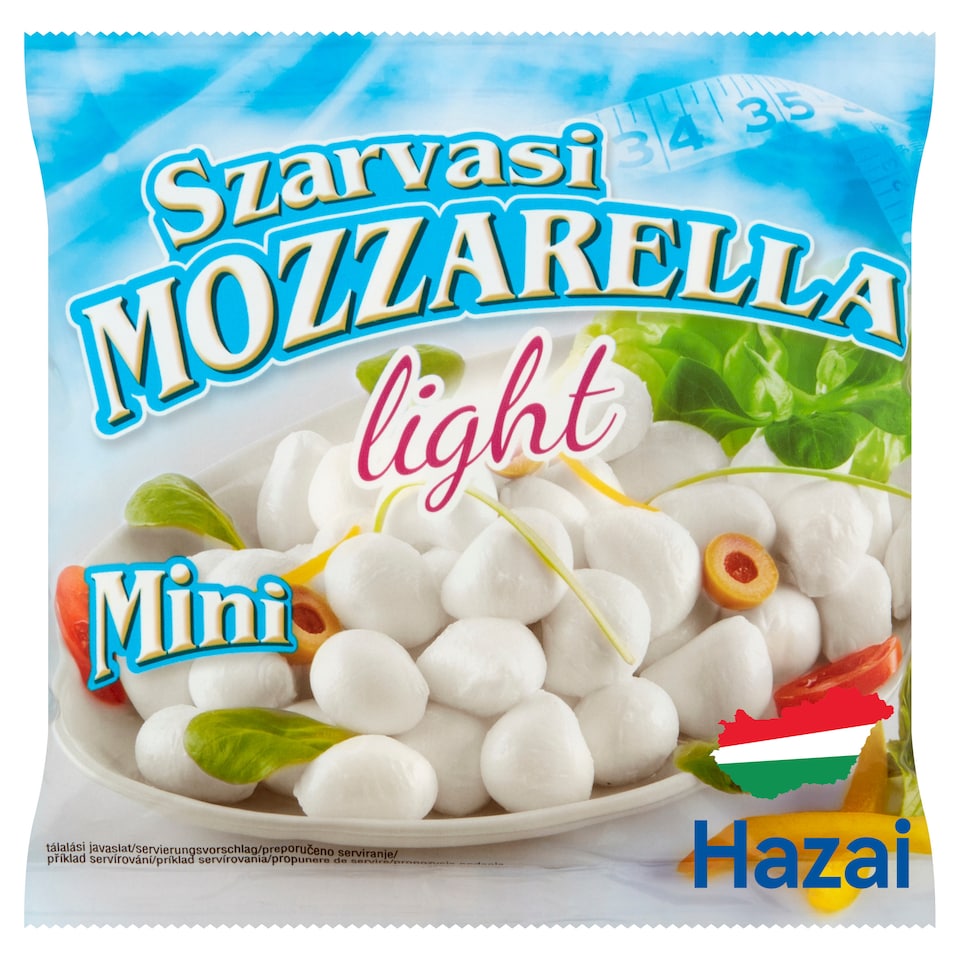Szarvasi Mozzarella light mini 100 g 1. kép