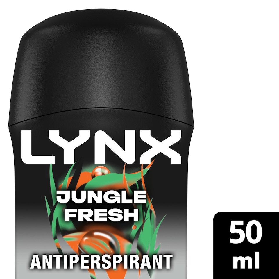image 1 of Lynx Men Antiperspirant Deodorant Stick Jungle Fresh 50ml
