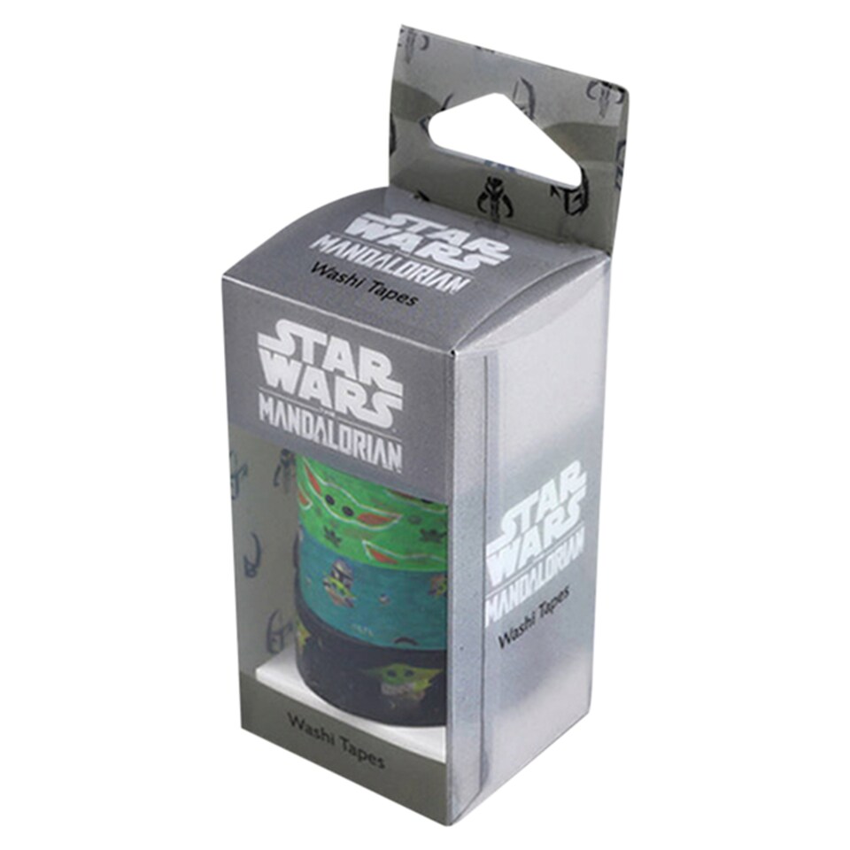 image 1 of Star Wars The Mandalorian Washi Tapes 15 mm x 5 m 3 pcs