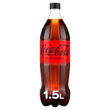 Coca-Cola Zero Sugar Soft Drink Bottle 1.5L