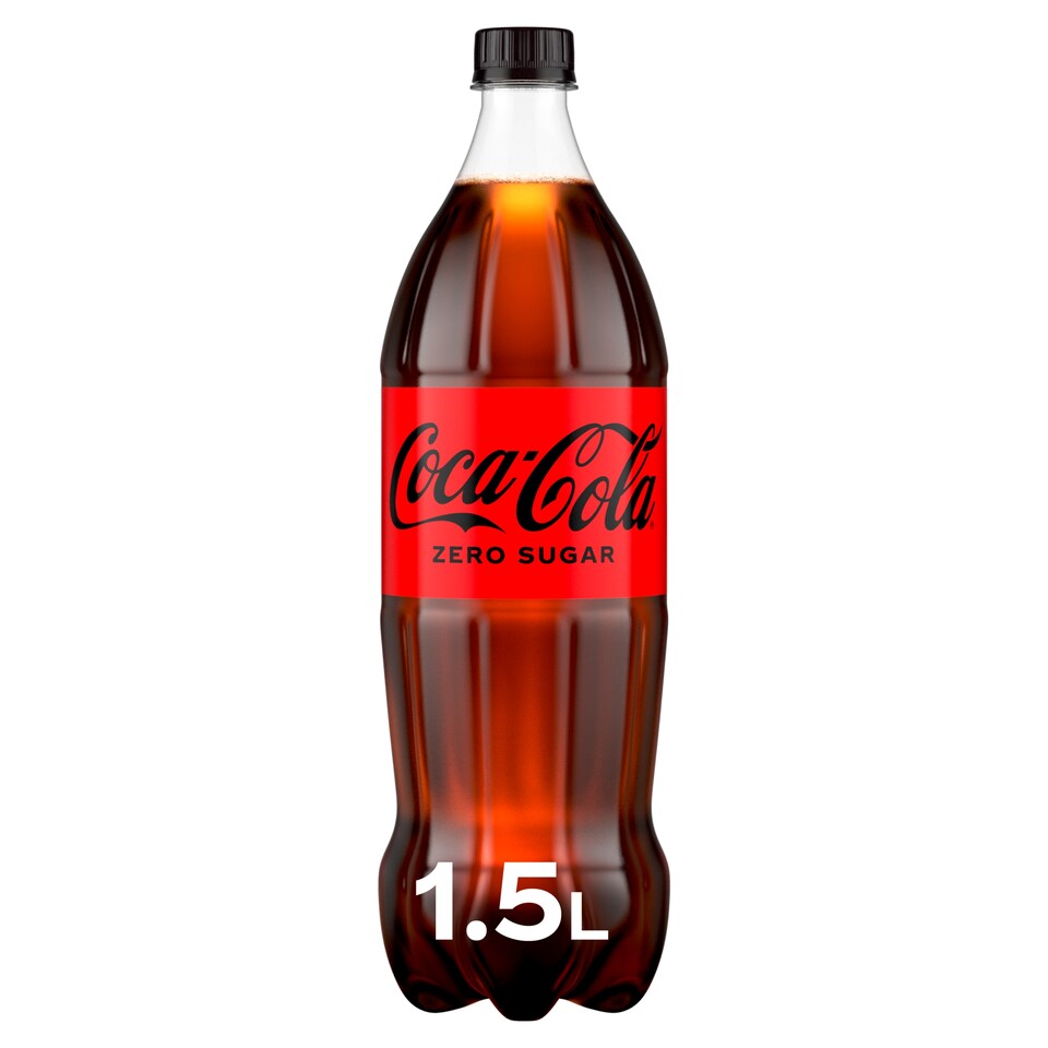 image 1 of Coca-Cola Zero Sugar Soft Drink Bottle 1.5L