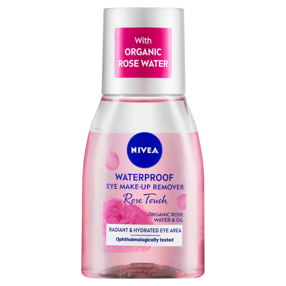 Obrázek 1 pro produkt Nivea Rose Touch Dvoufázový voděodolný odličovač očí a make-upu 100ml