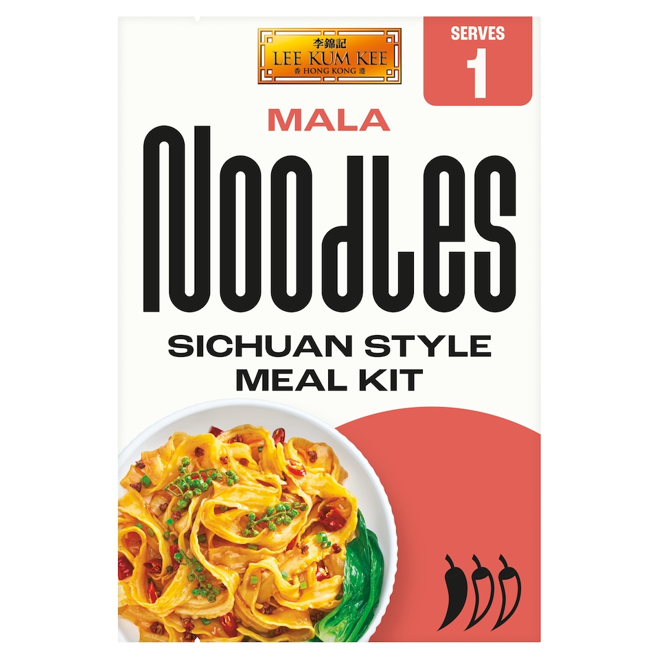 Lee Kum Kee Mala Noodles Kit 114g