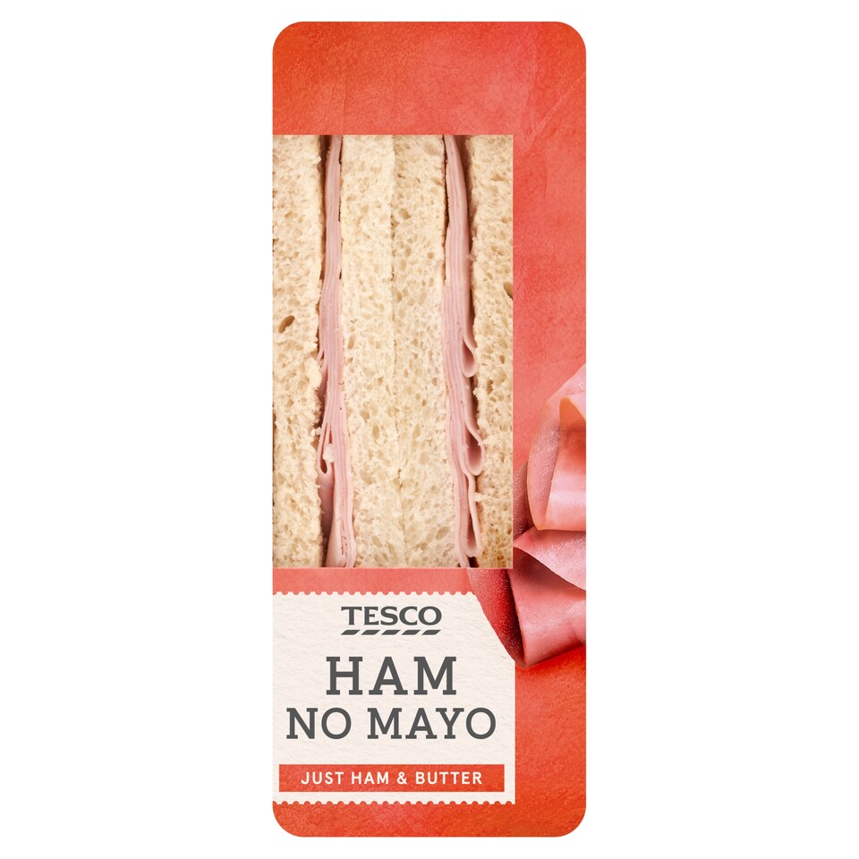 Tesco Just Ham Sandwich