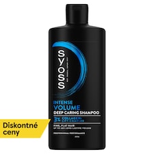 Syoss Intense Volume Deep Caring Shampoo for Fine, Flat Hair 440 ml
