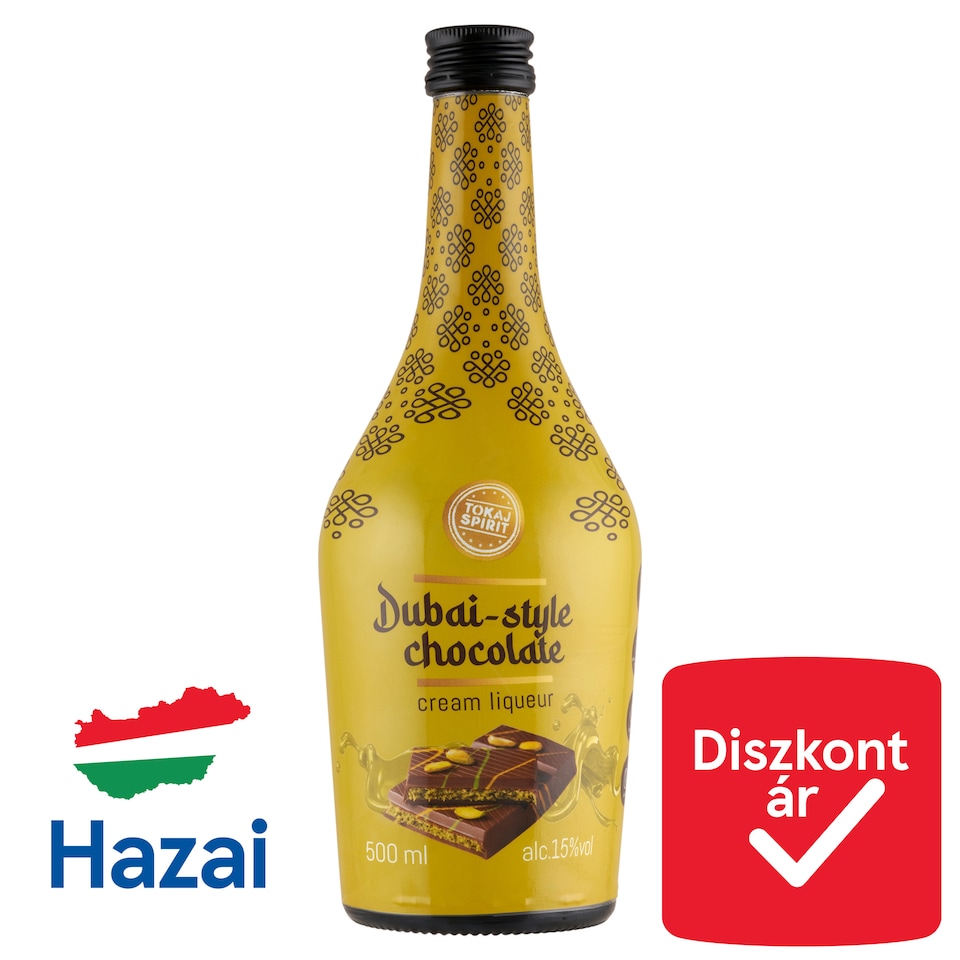 image 1 of Tokaj Spirit Dubai-Style Chocolate Cream Liqueur 15% 500 ml