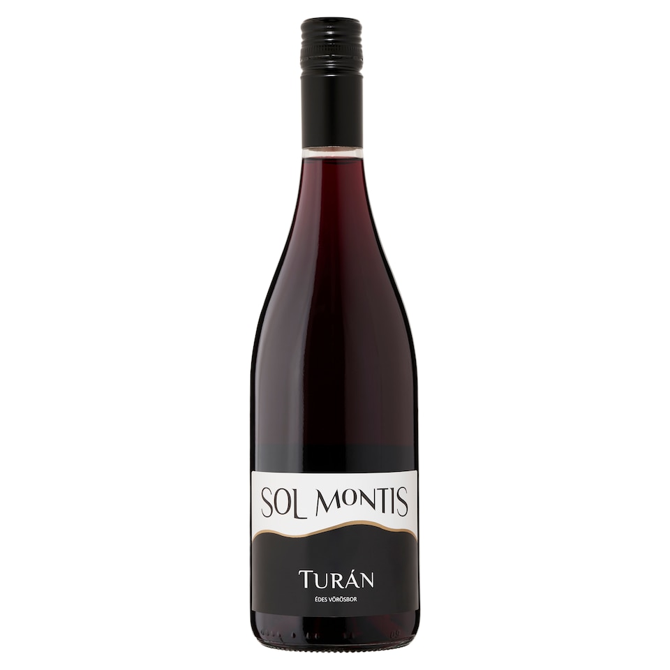 Sol Montis Felső-Magyarországi Turán édes vörösbor 13,5% 0,75 l