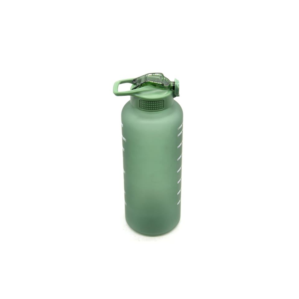 Tesco Matte Green Tracker Water Bottle 1.8L
